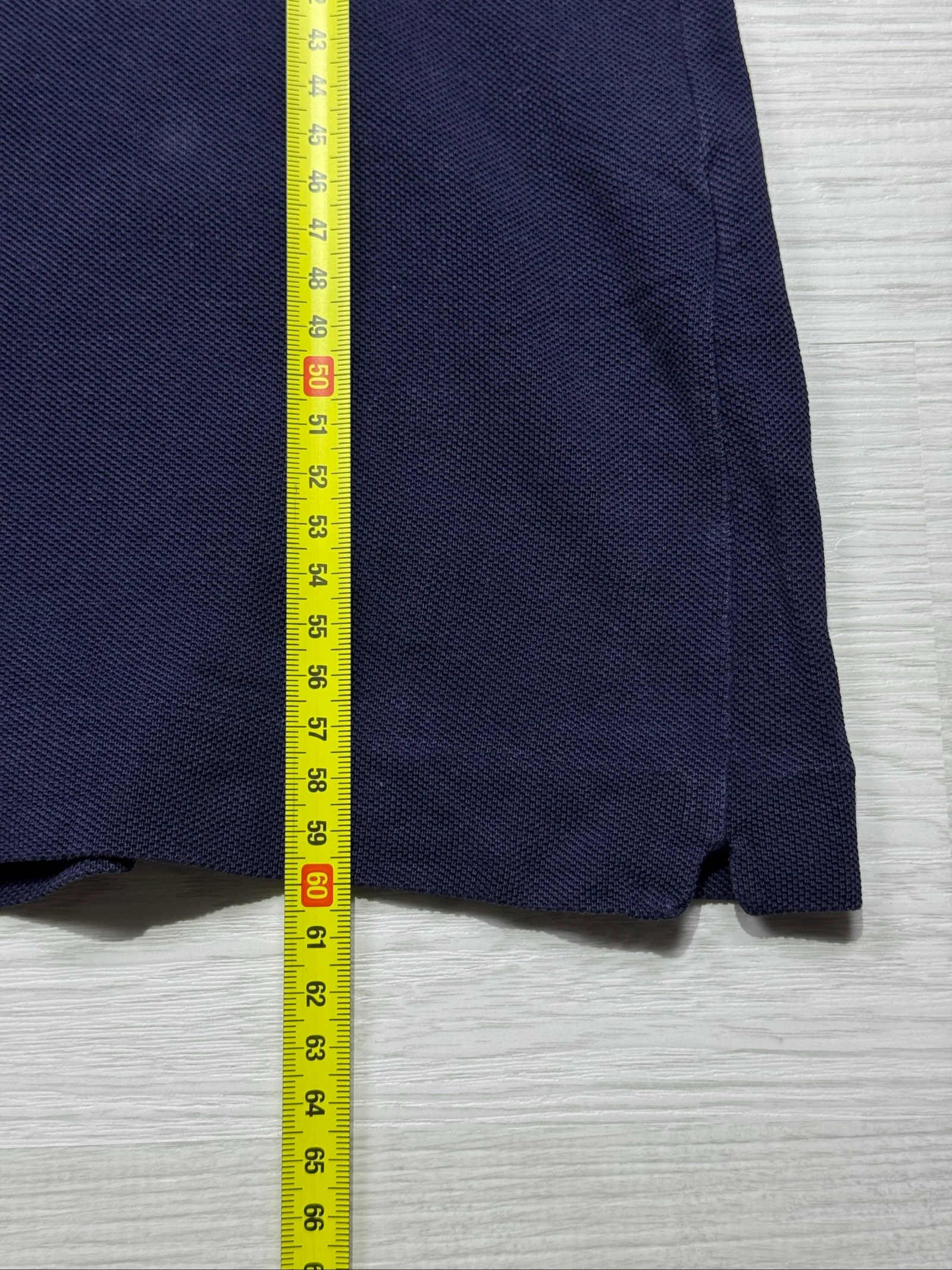 Lacoste Vintage Polo Shirt Made In France Navy Blue Size 4 – photo 10
